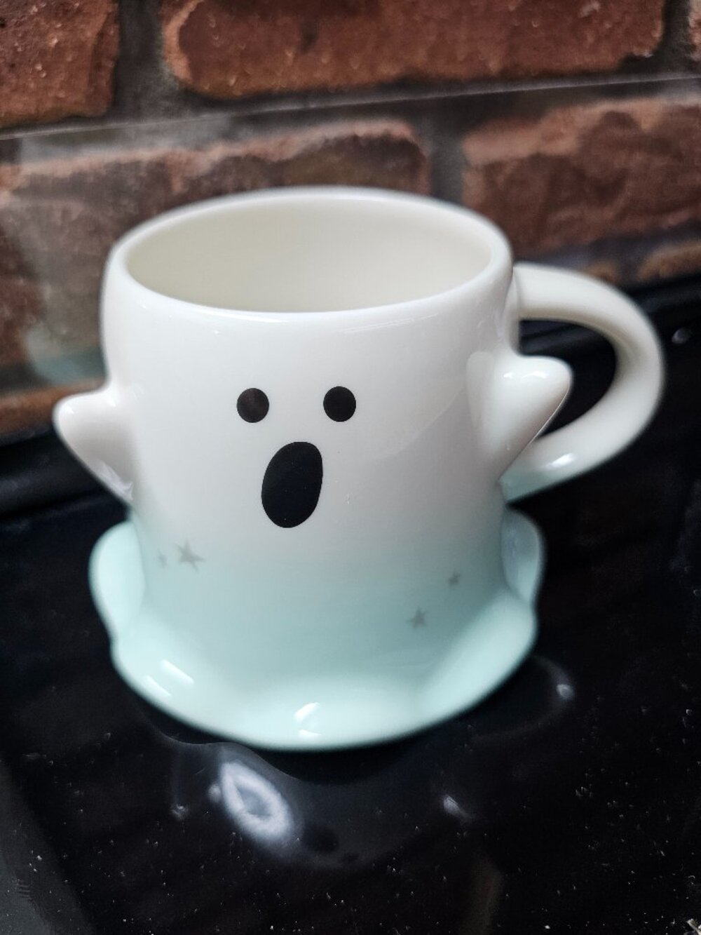 Starbucks Japan Imported Halloween Ghost Mug Stars 355ml 2021 NEW
